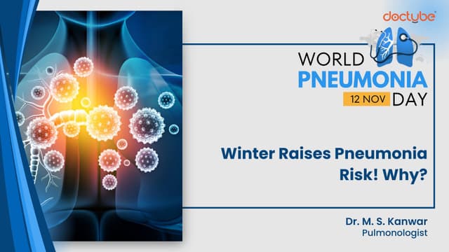 Winter raises pneumonia risk! Why?