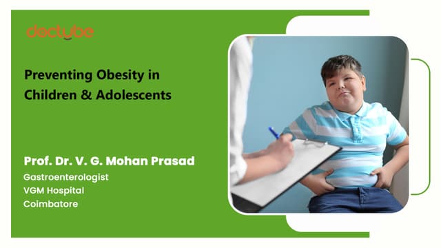 Preventing Obesity in Children and Adolescents