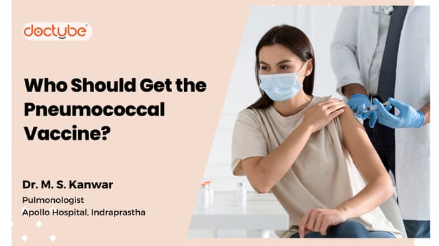 Who Should Get the Pneumococcal Vaccine?