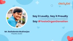 Actor Rwitobroto Supports Organ Donation
