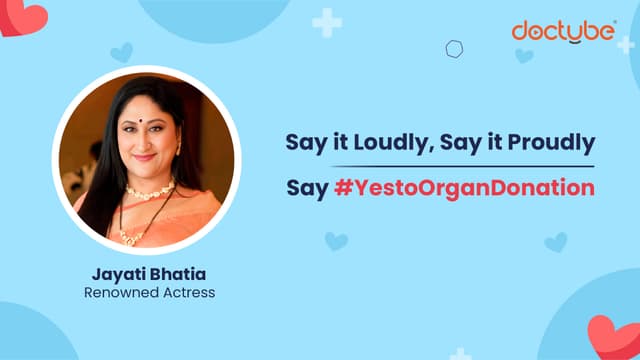 #YesToOrganDonation – With Jayati Bhatia