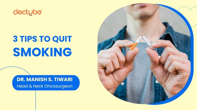 3 Tips to Quit Smoking