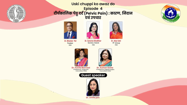 Uski Chuppi Ko Awaz Do Episode 4: Chronic Pelvic Pain – Causes, Diagnosis, and Treatment